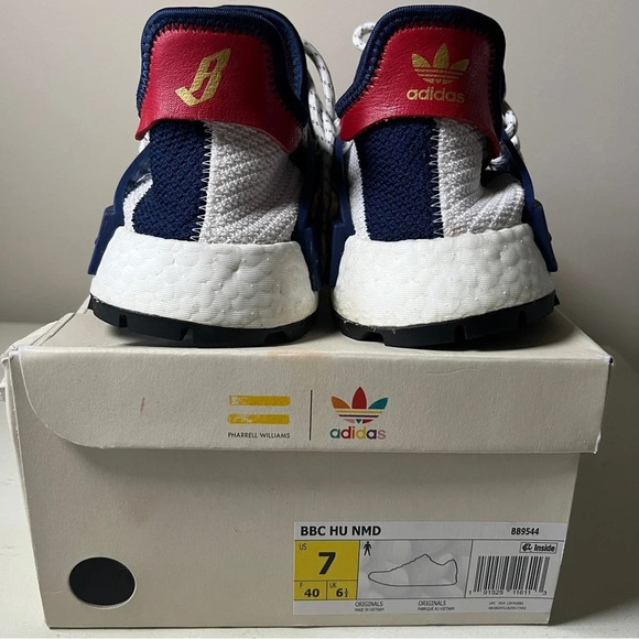 adidas NMD Hu
Pharrell x Billionaire Boys Club Multi-Color Size 7 - Picture 9 of 11